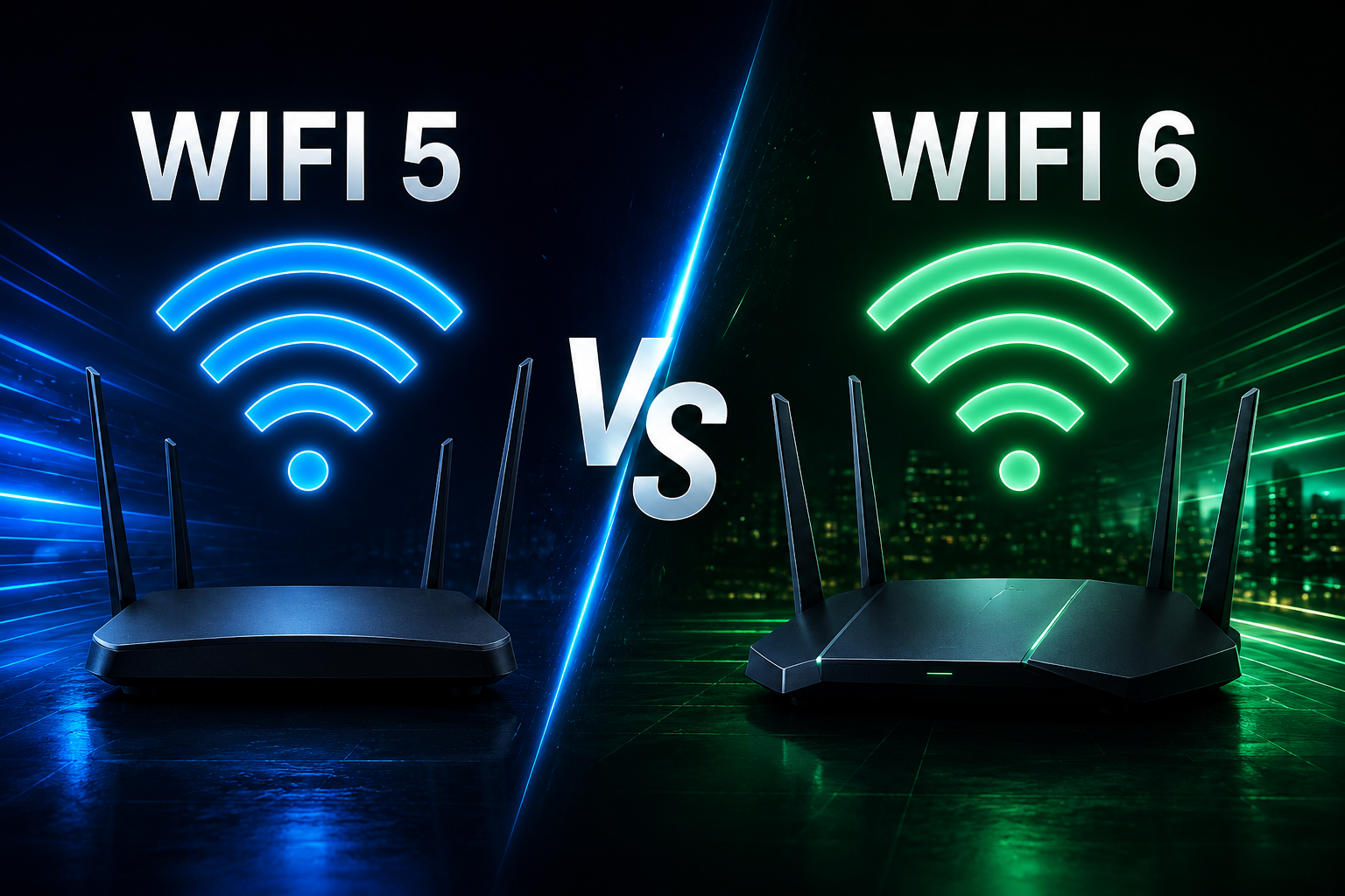 Wi-Fi 5 vs Wi-Fi 6: Qual é a Diferença e Qual Vale Mais a Pena?